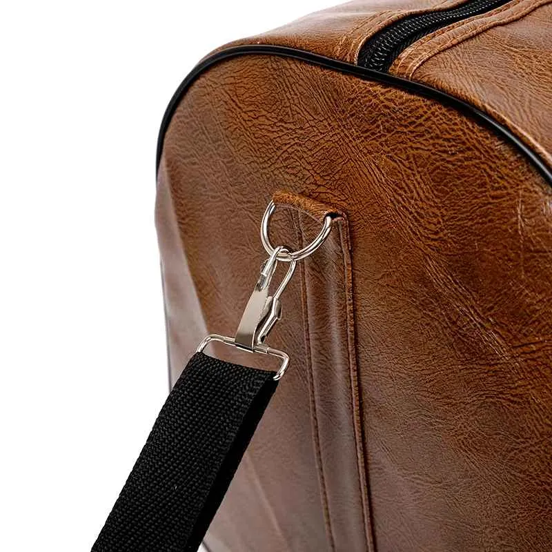 Sac de voyage cuir marron femme