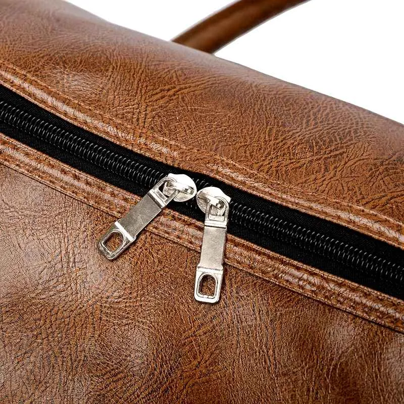Sac de voyage cuir marron femme