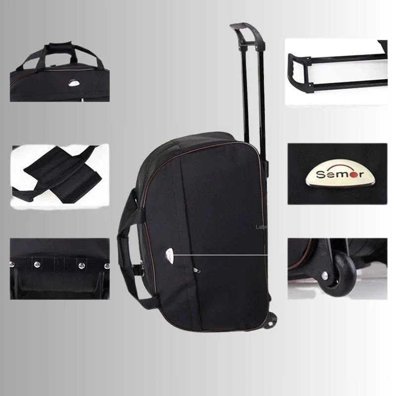 Sac de voyage cabine avion à roulettes