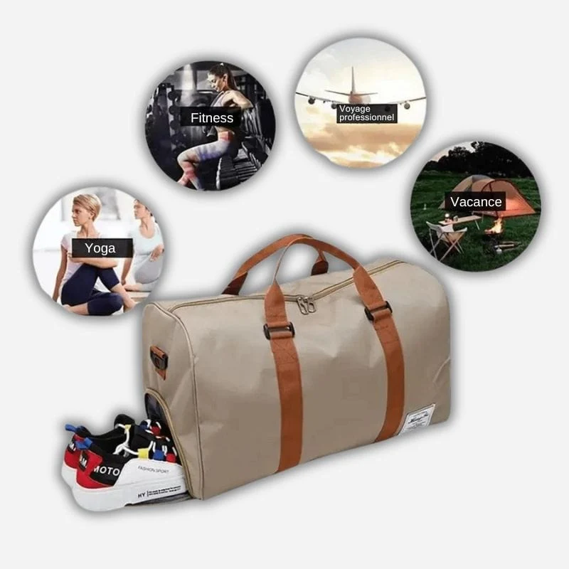 Sac de voyage femme avec compartiment chaussures