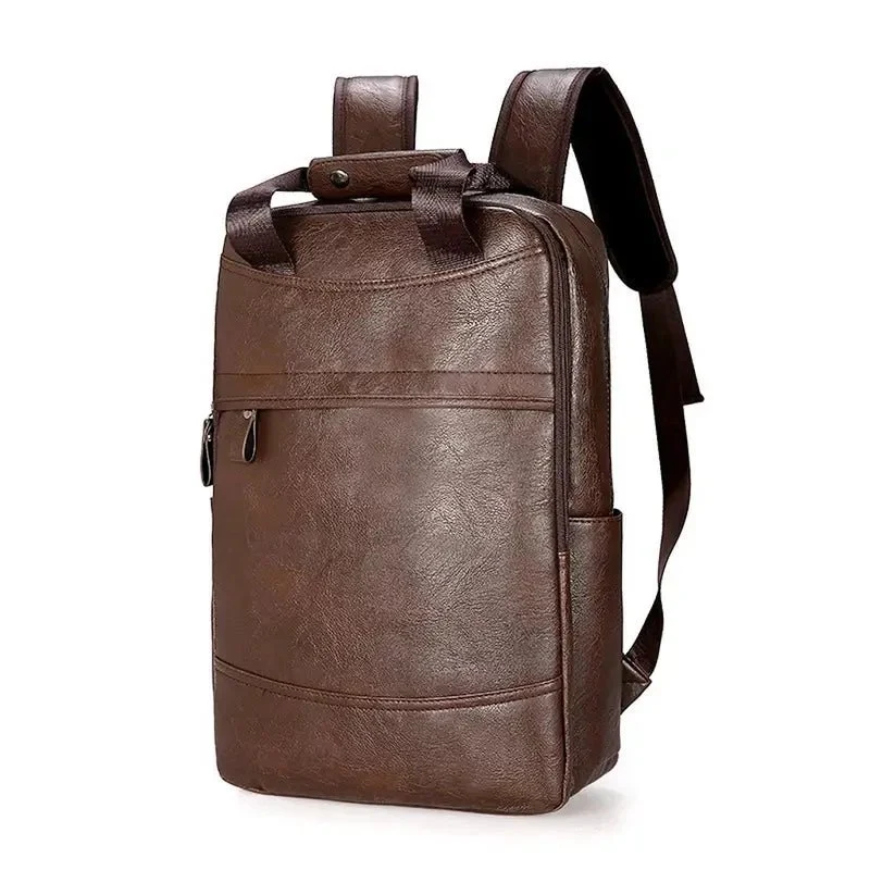 Sac à dos PU satiné - Léandre