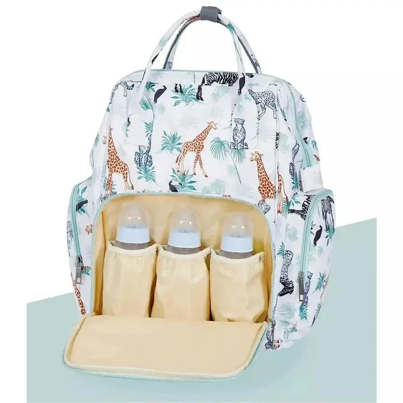 Sac à bandoulière à langer à motif imprimé