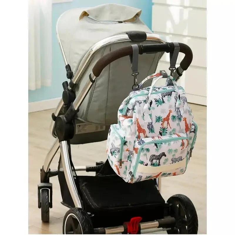 Sac à bandoulière à langer à motif imprimé