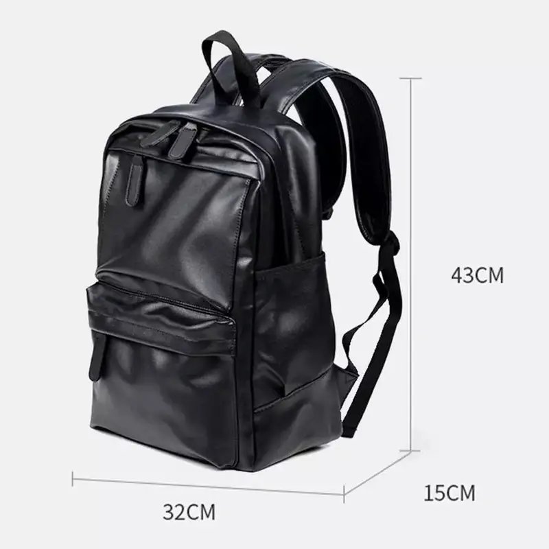 Sac à dos souple mat noir - Firmin
