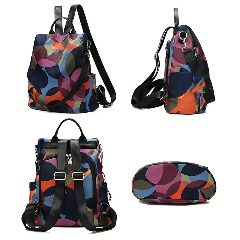 Sac à dos multicolore pour femme