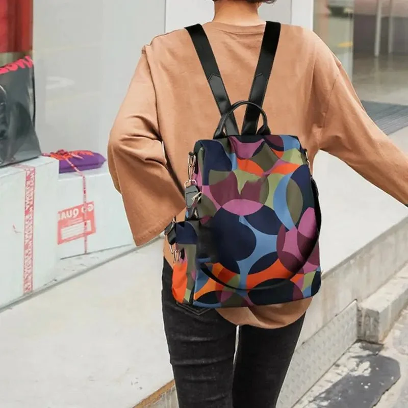 Sac à dos multicolore pour femme