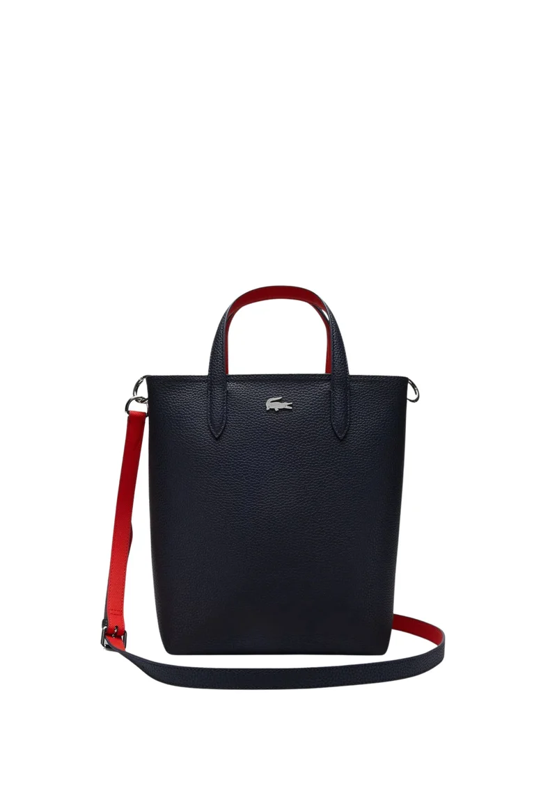 Lacoste Sac Cabas Anna Marine 166 Rouge 240