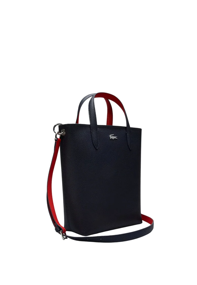 Lacoste Sac Cabas Anna Marine 166 Rouge 240