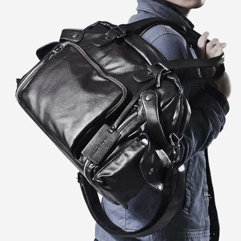 Sac de voyage en cuir