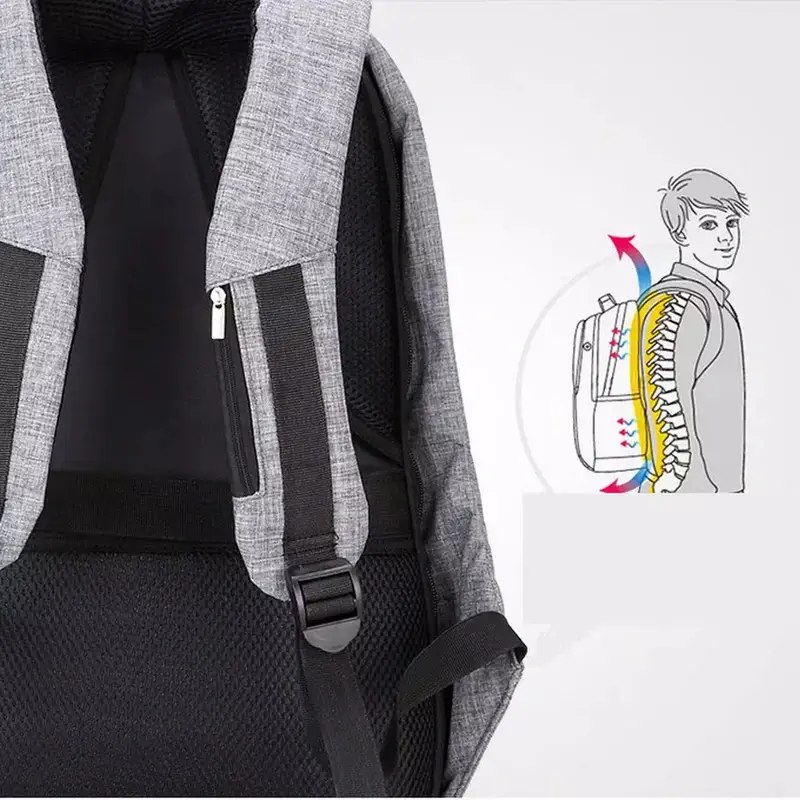 Sac à dos ultra-minimaliste pour pc 15 pouces