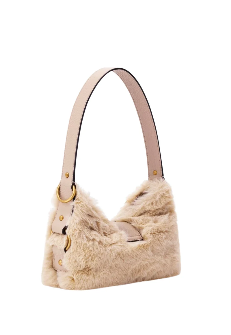Guess Sac Bandoulière Camden Mini Off White