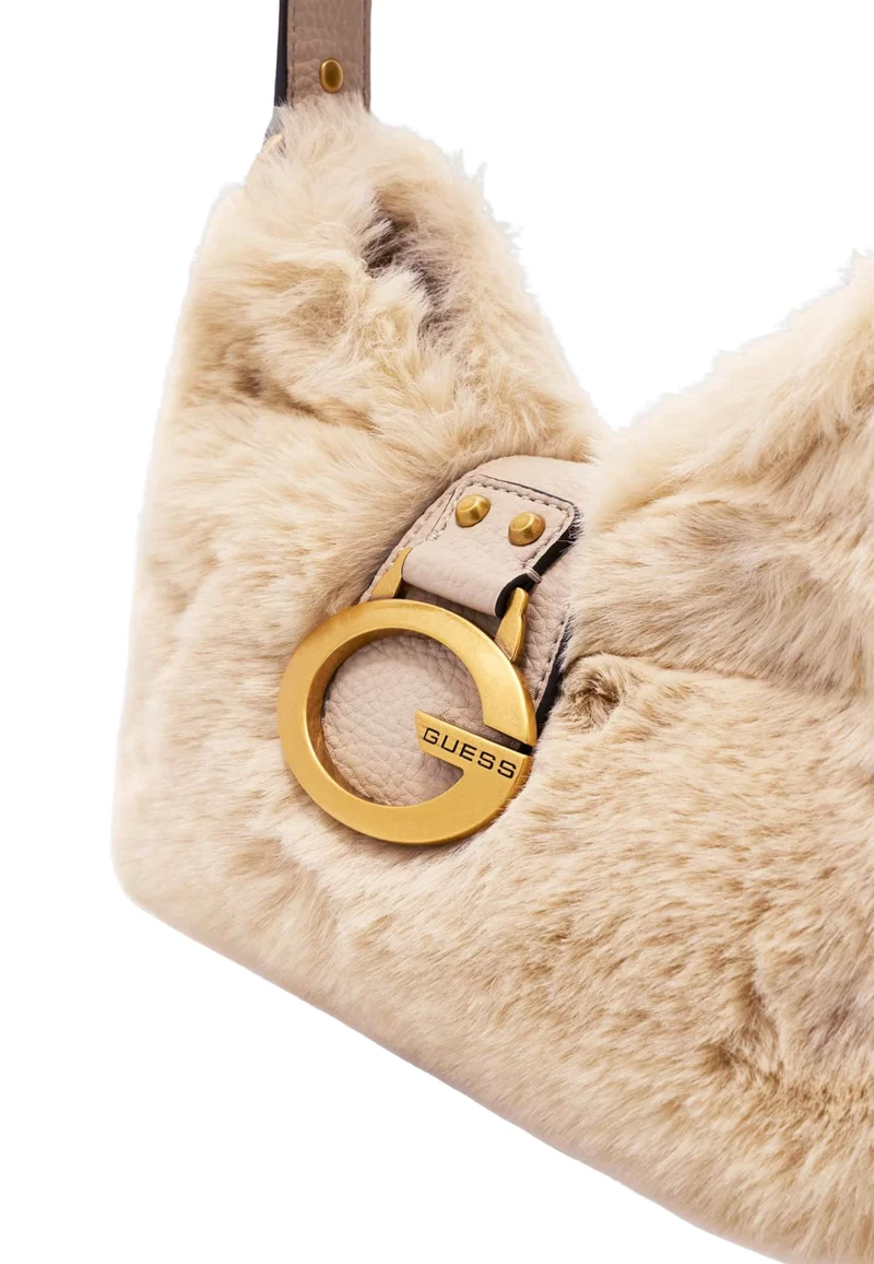 Guess Sac Bandoulière Camden Mini Off White