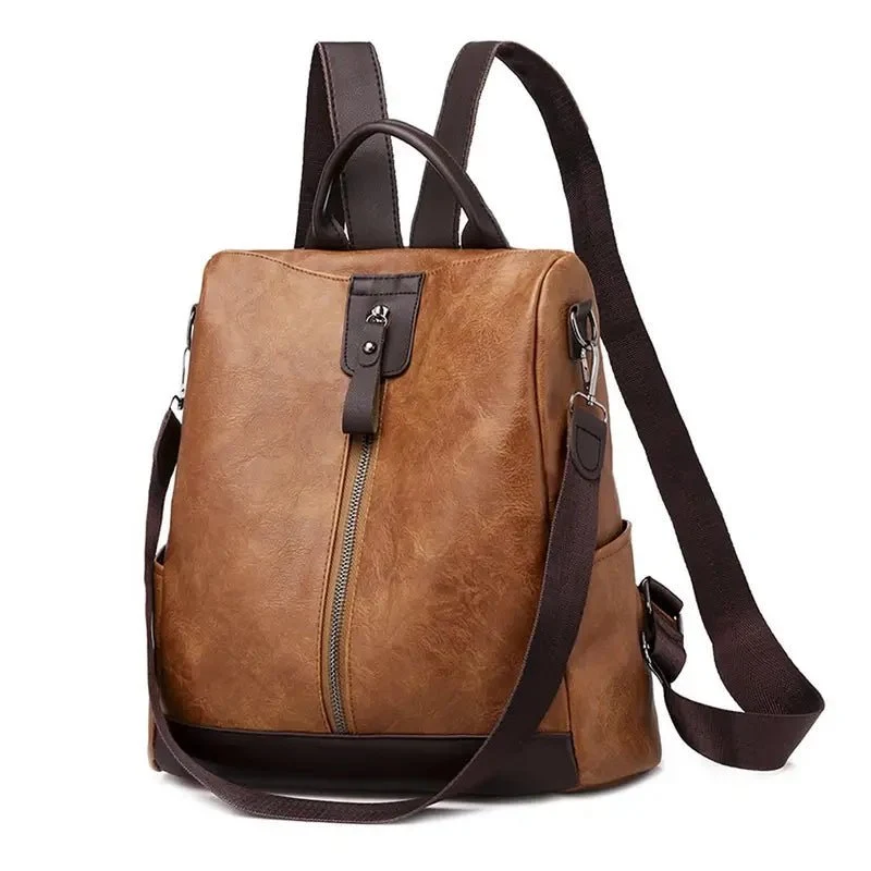 Sac à dos femme tendance veiné mat - Églantine