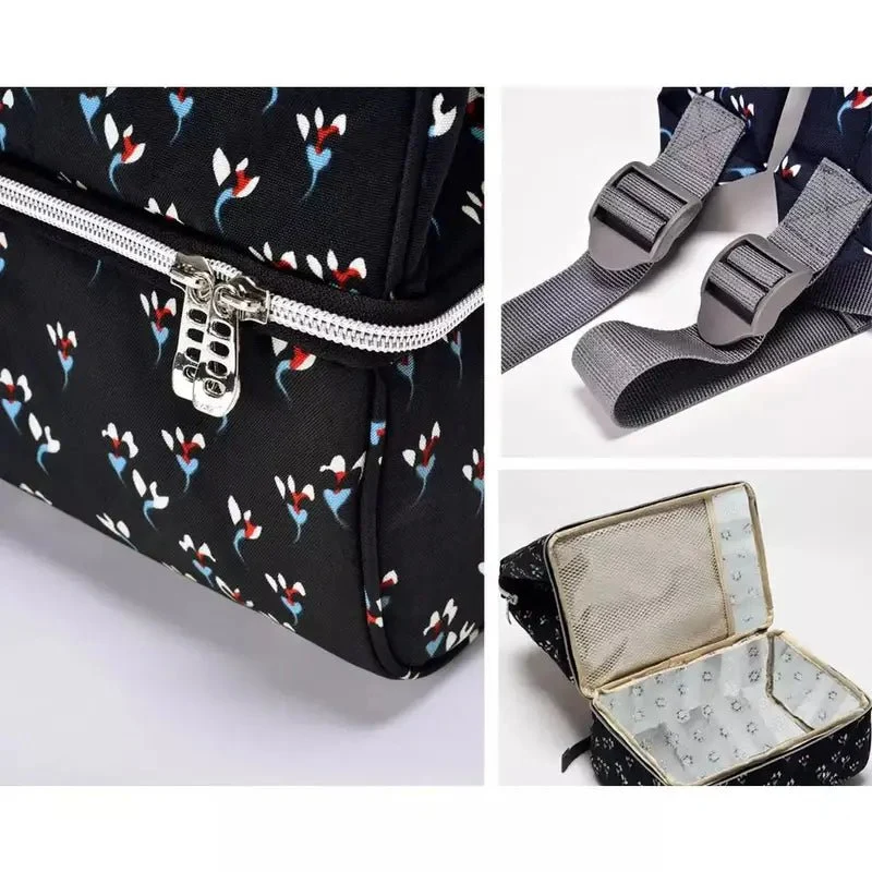Sac à dos à langer imperméable