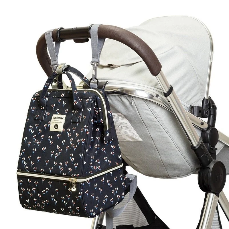 Sac à dos à langer imperméable