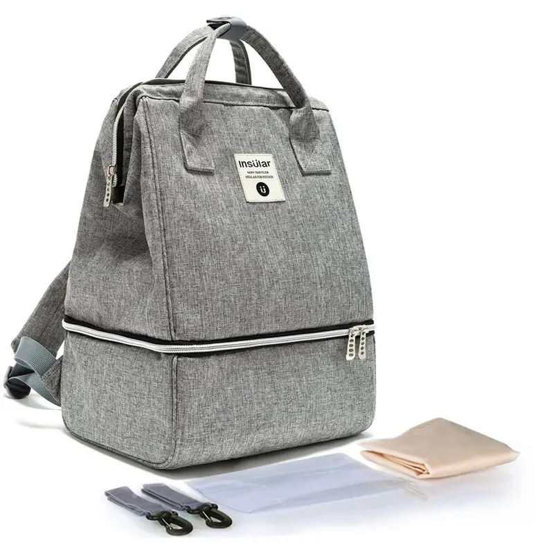 Sac à dos à langer imperméable