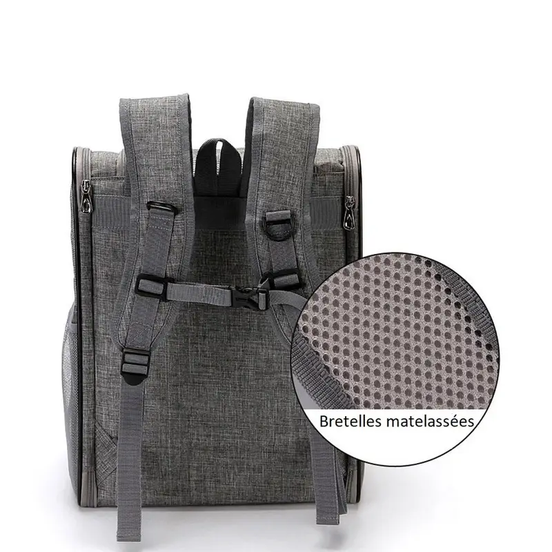 Sac à dos de transport pour chat