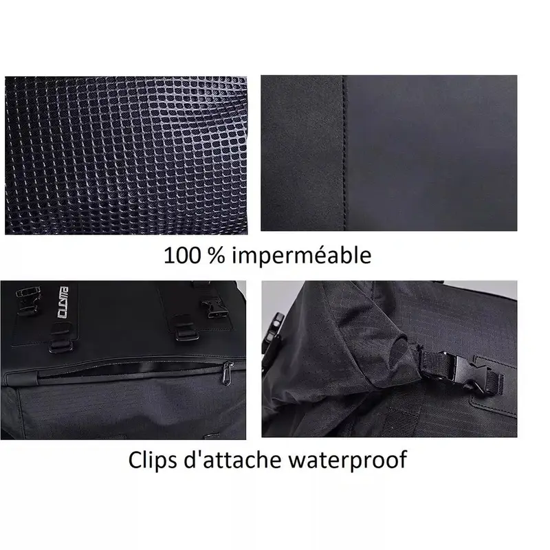 Sac à dos moto étanche