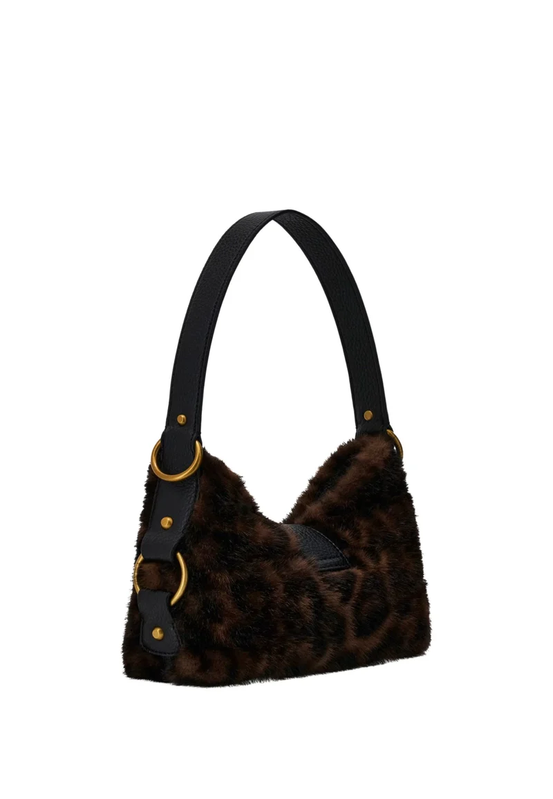 Guess Sac Bandoulière Camden Mini Leopard