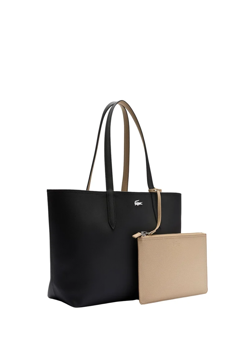 Sac Cabas Anna Femme Lacoste Noir Krema