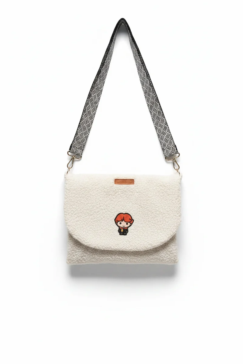Sac à bandoulière en synthétique motif Ron Weasley