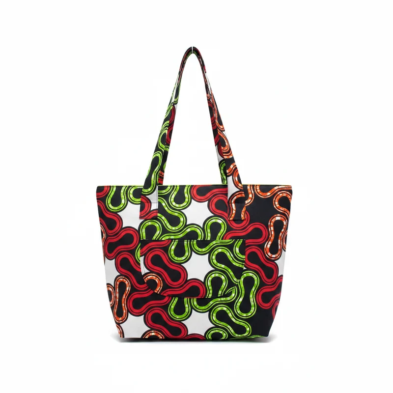 Tote Bag Wax Coton – Imprimé Africain