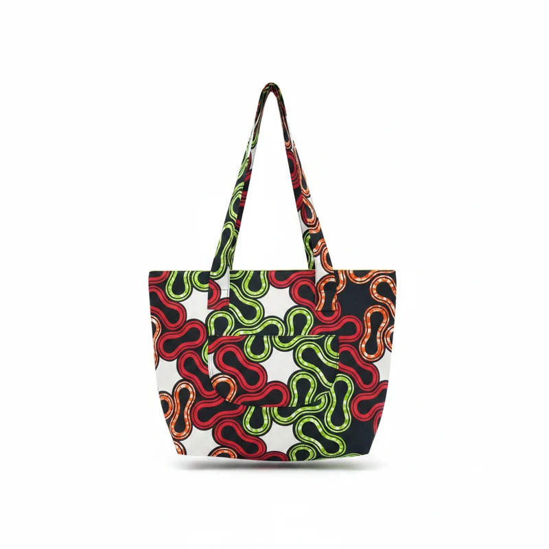 Tote Bag Wax Coton – Imprimé Africain