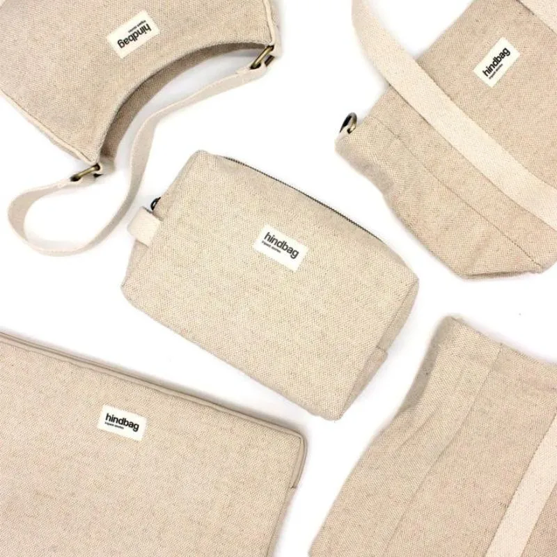 Trousse de toilette Léon coton bio - Hindbag