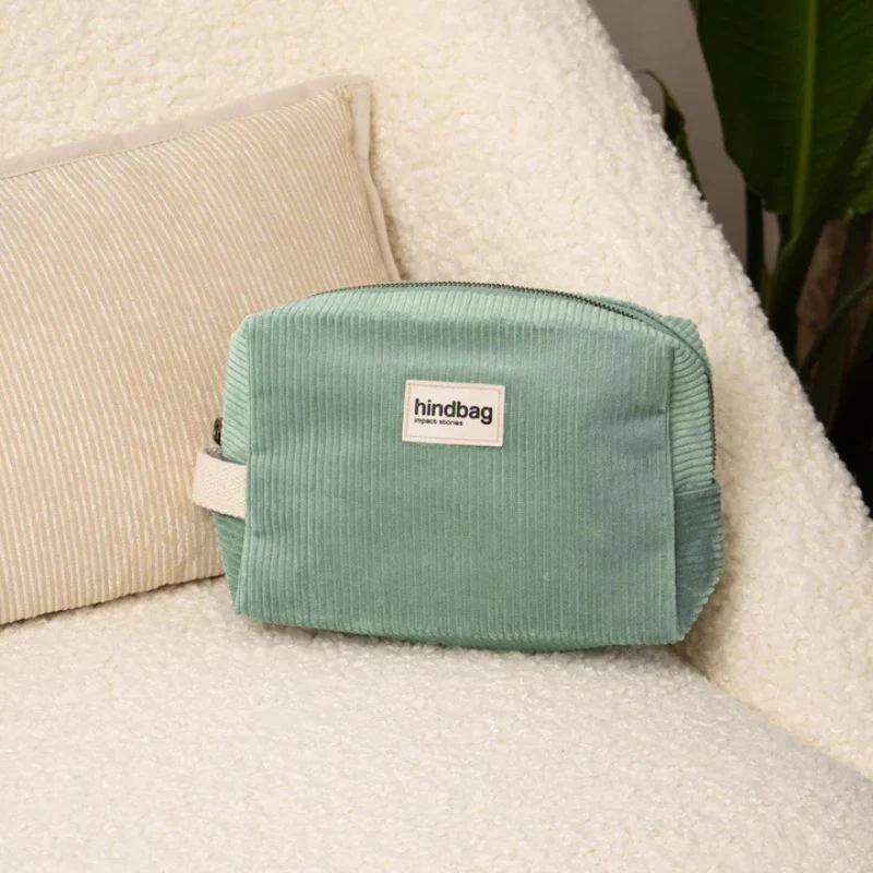Trousse de toilette Léon coton bio - Hindbag