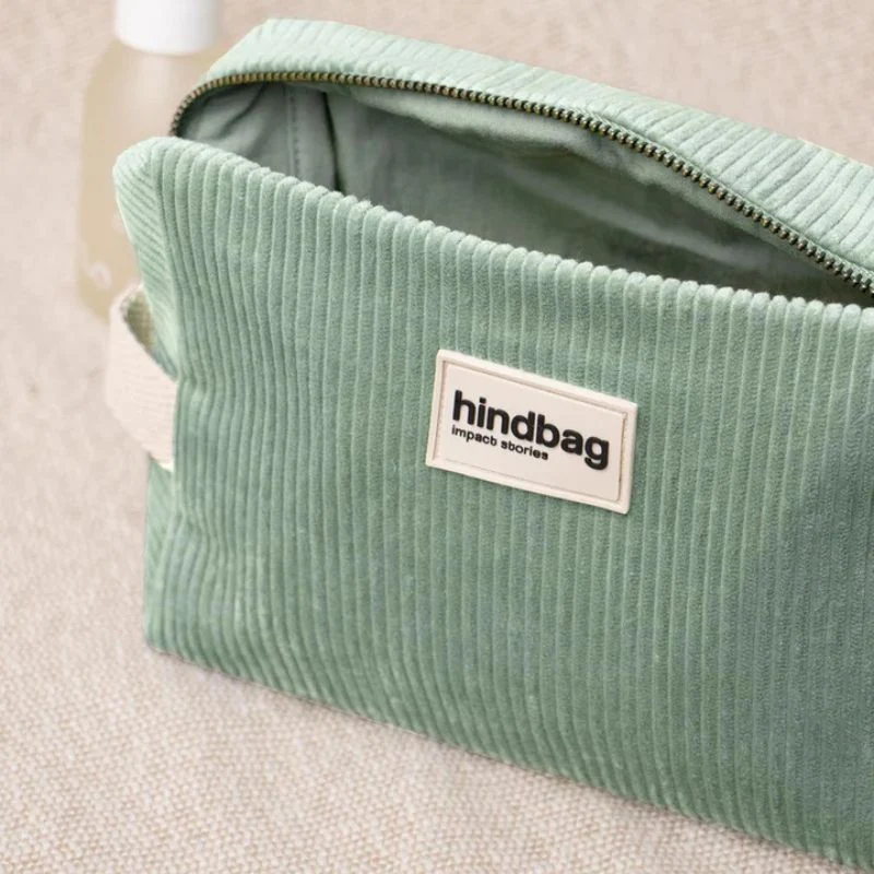 Trousse de toilette Léon coton bio - Hindbag