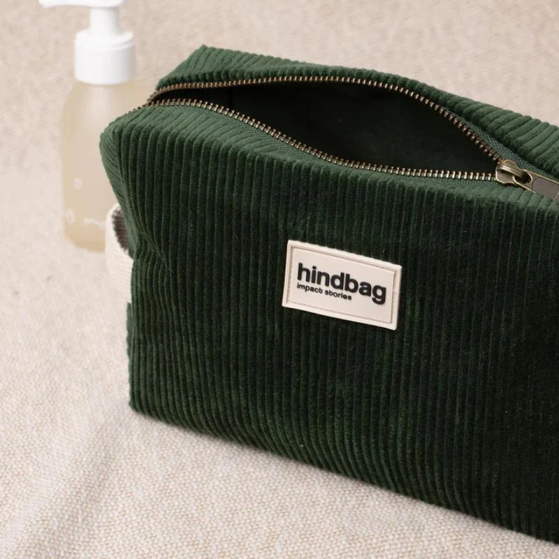 Trousse de toilette Léon coton bio - Hindbag