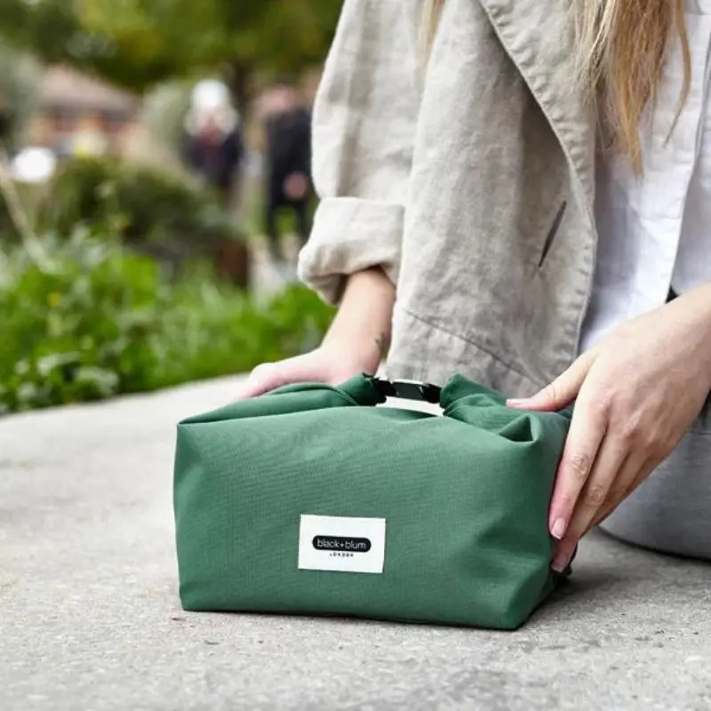 Sac isotherme Lunch Bag roll-top recyclé & étanche - Black & Blum