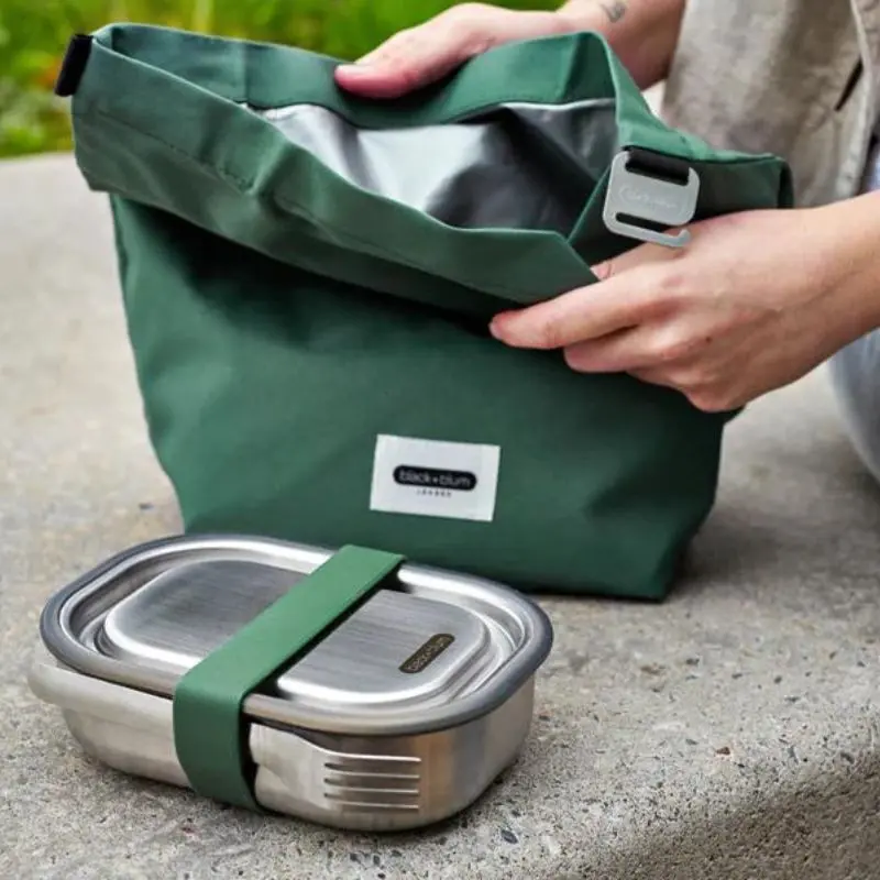 Sac isotherme Lunch Bag roll-top recyclé & étanche - Black & Blum