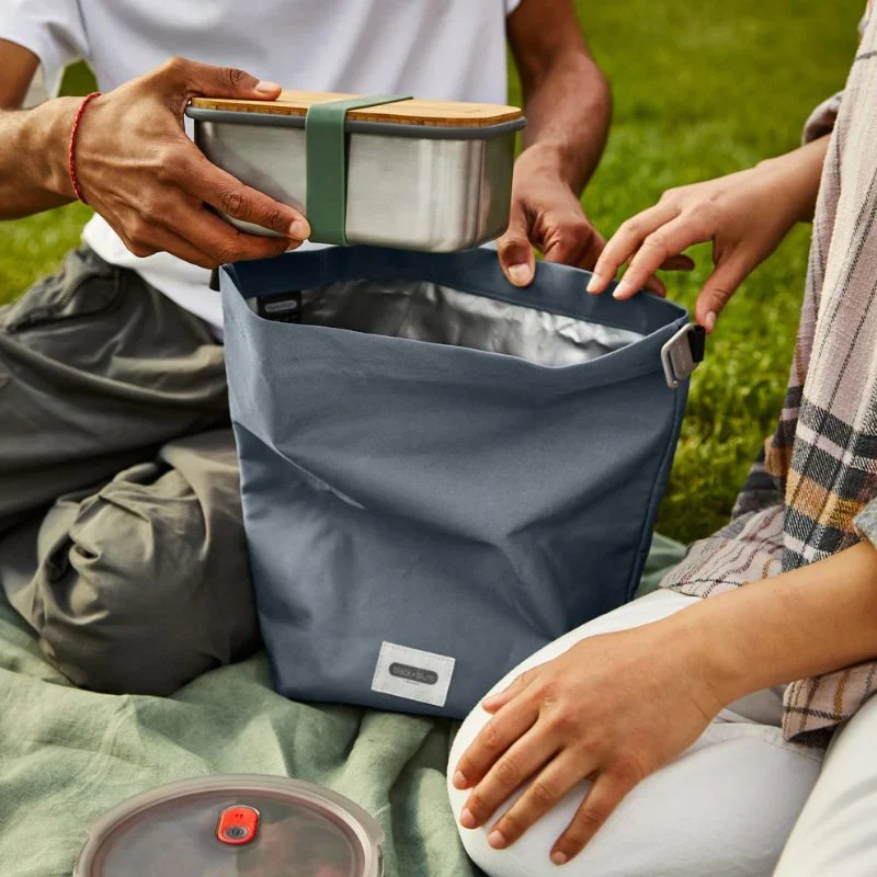 Sac isotherme Lunch Bag roll-top recyclé & étanche - Black & Blum