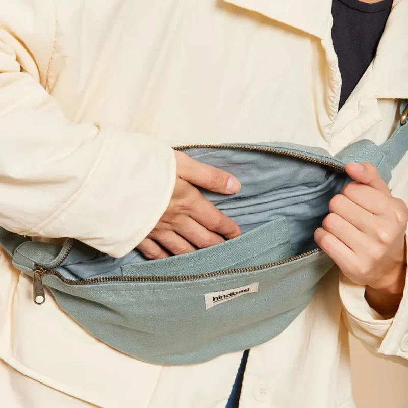Sac Banane L Sasha coton bio - Hindbag