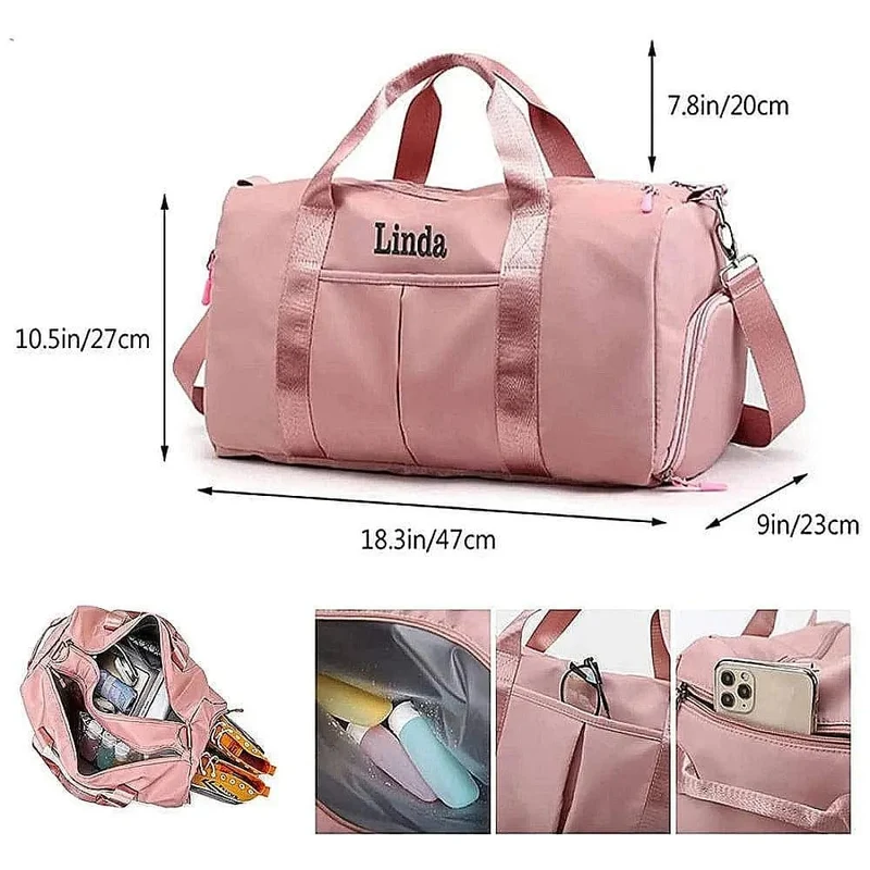 Sac de voyage femme personnalisé