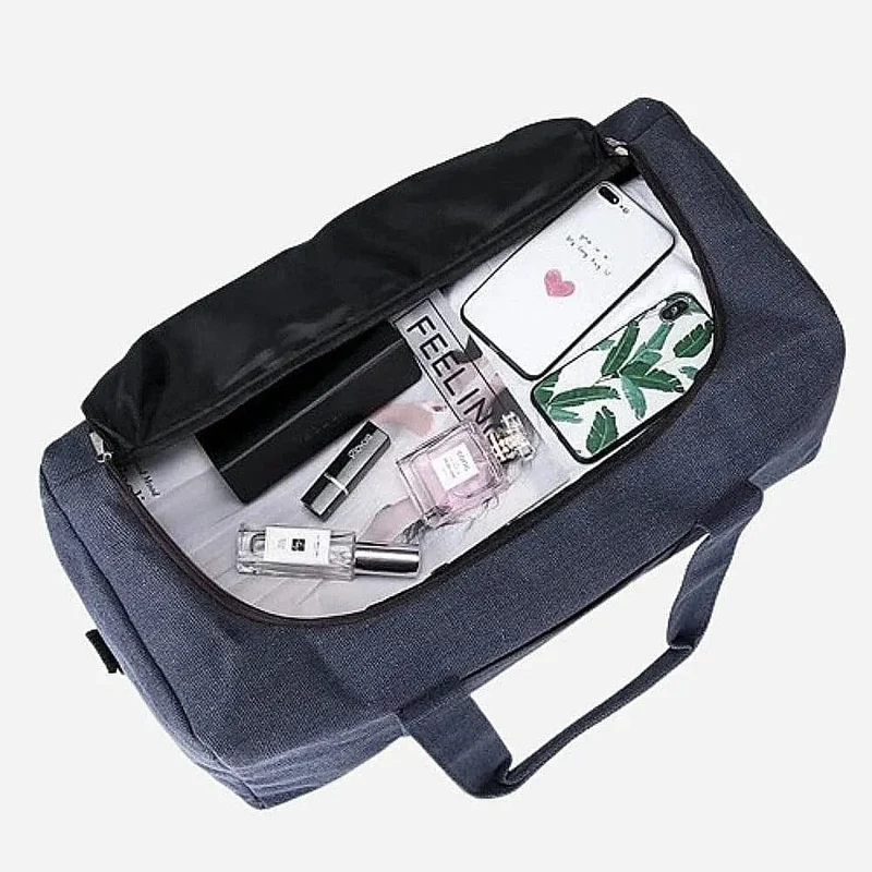 Sac de voyage femme toile