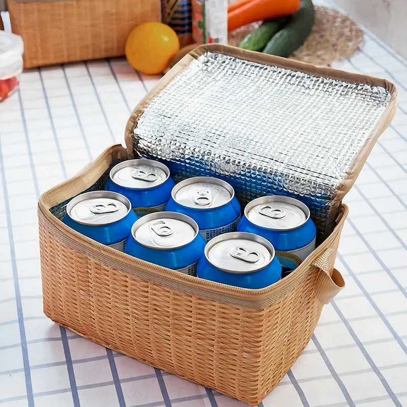 Petit panier picnic isotherme