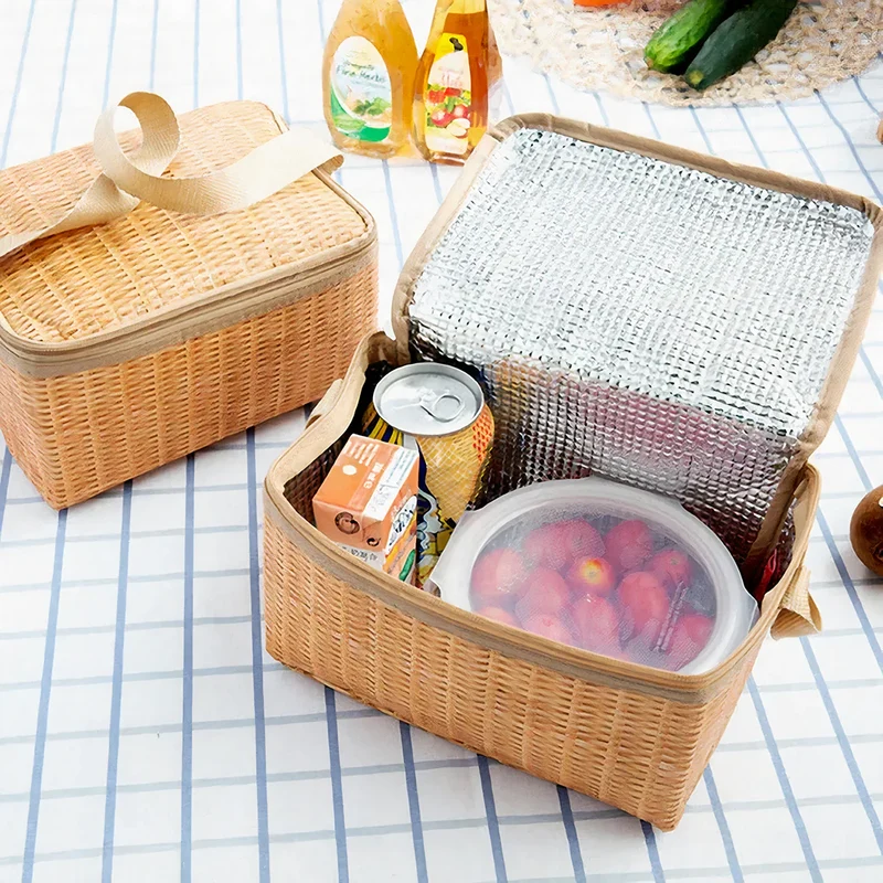 Petit panier picnic isotherme