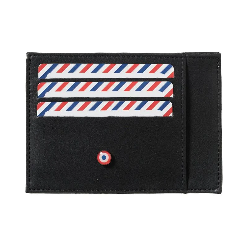 Porte-cartes Paul cuir pleine fleur grand format - Larmorie