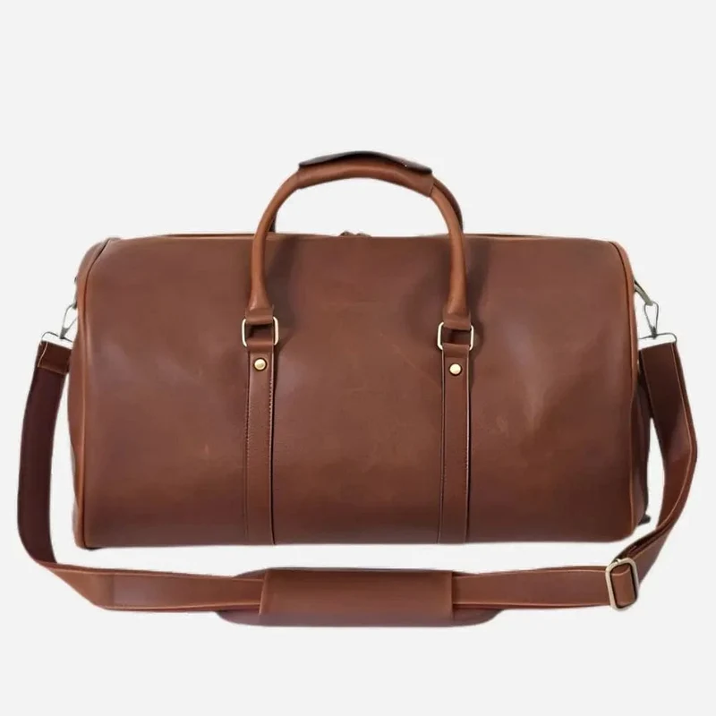 Sac de voyage cuir marron
