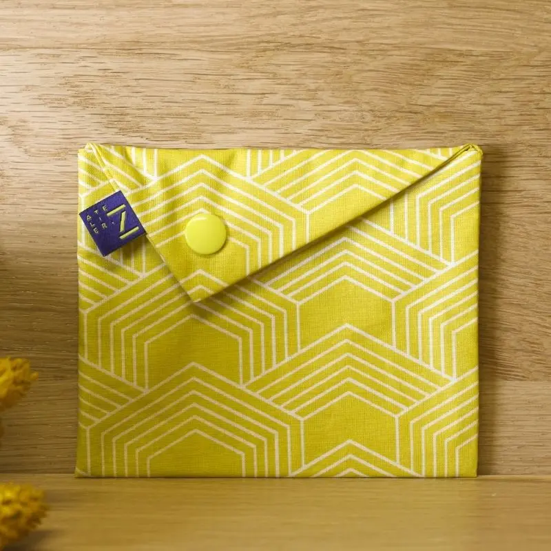Pochette savon & shampoing solide imperméable coton enduit Oeko-Tex - Atelier Z