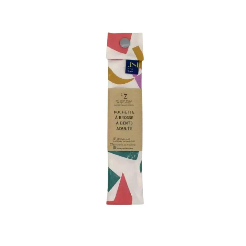 Pochette brosse à dents adulte coton enduit Oeko-Tex – Atelier Z