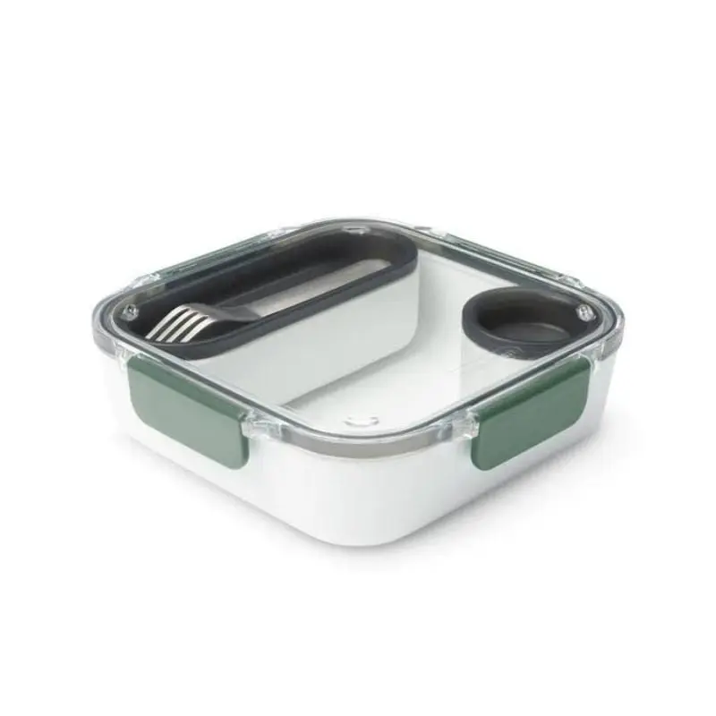 Lunch Box Original compartimentée 1L étanche sans BPA avec fourchette - Black & Blum