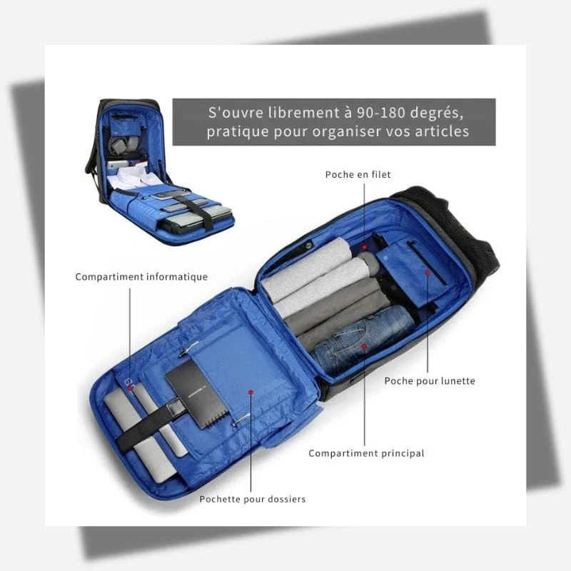 Sac à dos de voyage homme
