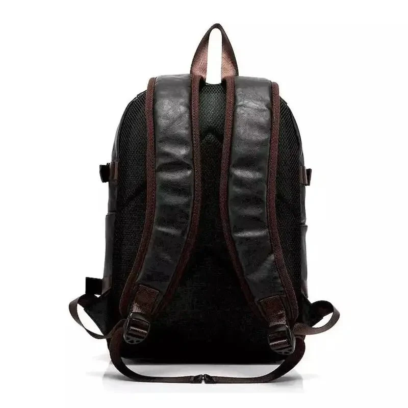 Sac à dos ciré vieilli - Achille