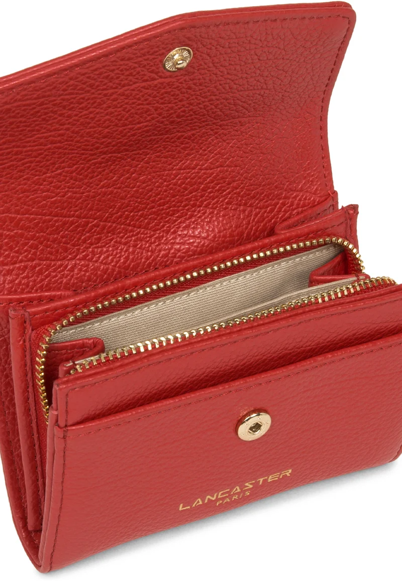 Lancaster Porte monnaie Dune Rouge
