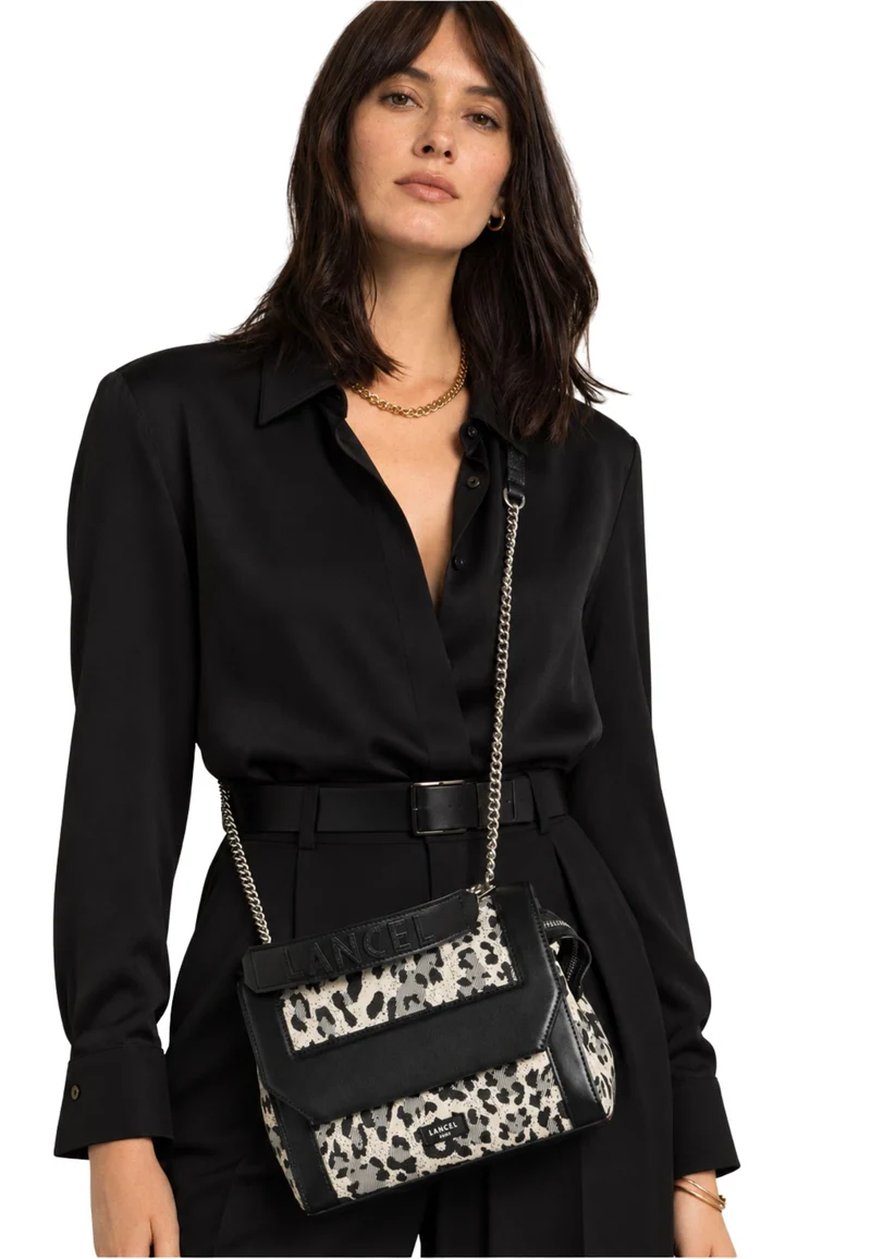 Lancel Sac Rabat Ninon Femme MCO Noir