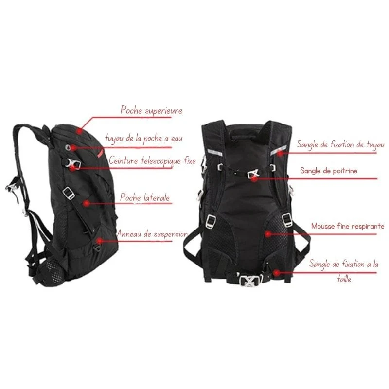Sac à dos pliable voyage