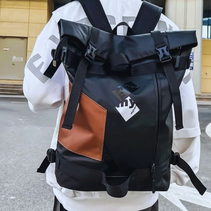 Sac à dos noir cabine